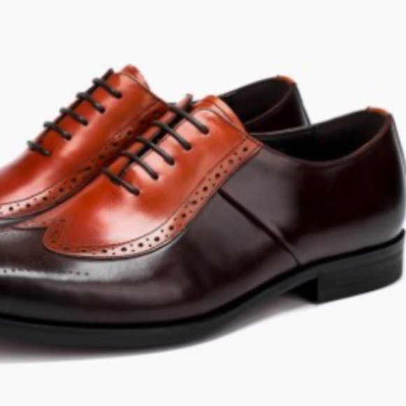 Business leisure carved men\'s shoes main image 4